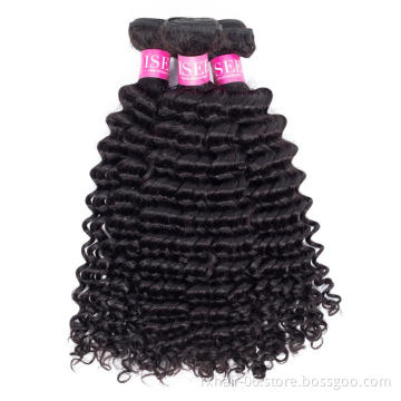 Wholesale Original Virgin Natural Color Deep Wave Brazilian Human Hair,Unprocessed Remy Deep Wave  Hair Bundles